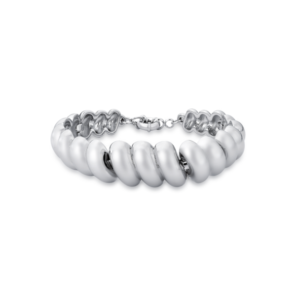 CONJUNTO FOLHEADO A RÓDIO BRANCO GOMOS-CJFLO0062 - Image 4