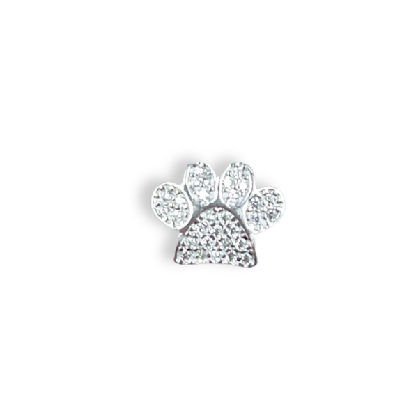 BERLOQUE PRATA 925 SEPARADOR PATINHA COM MICRO-ZIRCÔNIA-PGPRT1758
