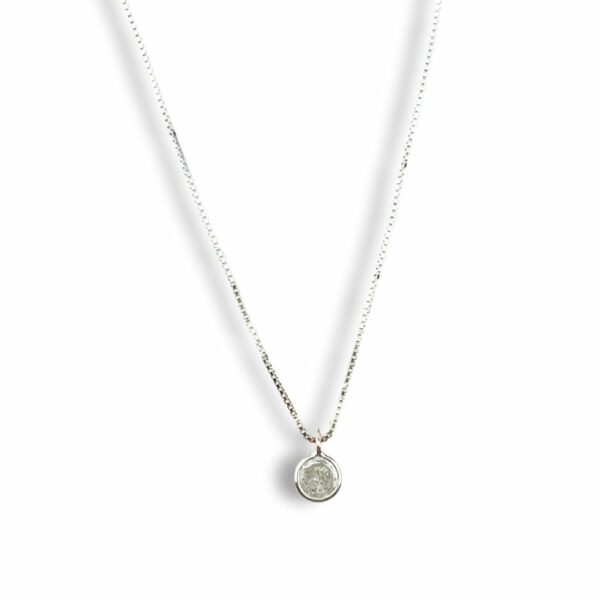 CONJUNTO PRATA 925 PONTO DE LUZ REDONDO-CJPRT0434