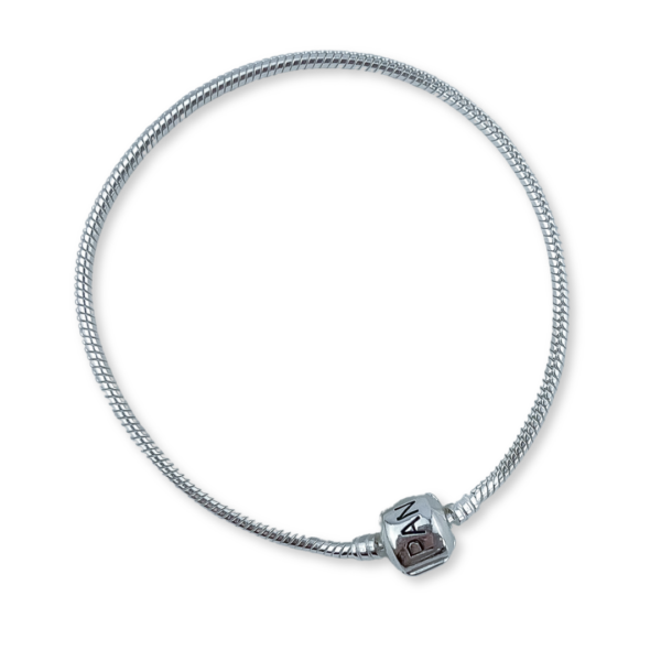 PULSEIRA PRATA 925 MALEÁVEL COM FECHO TRAVA-PLPRT0058