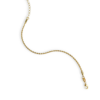 PULSEIRA FOLHEADA A OURO CORDÃO BAIANO P-PLFLO0104 - Image 2