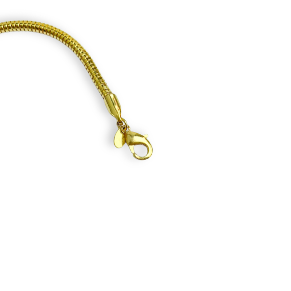PULSEIRA FOLHEADA A OURO RABO DE RATO-PLFLO1537 - Image 3